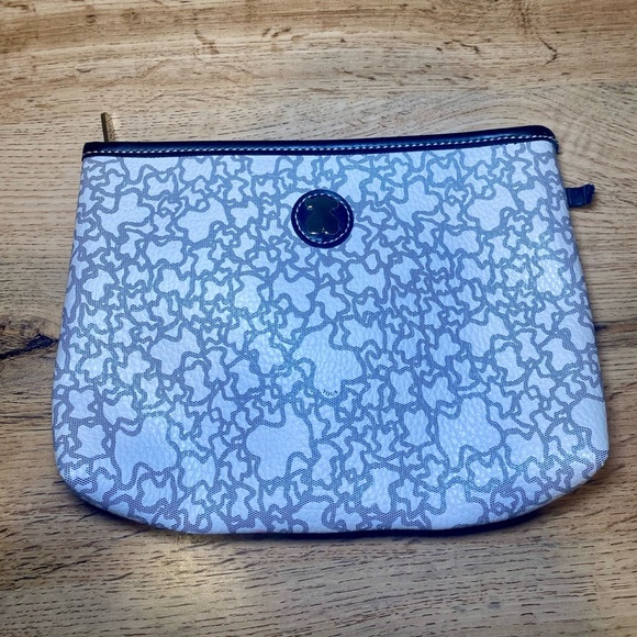 TOUS Monogram Pouch – Medium Cosmetic / Travel Case - Picture 1 of 7